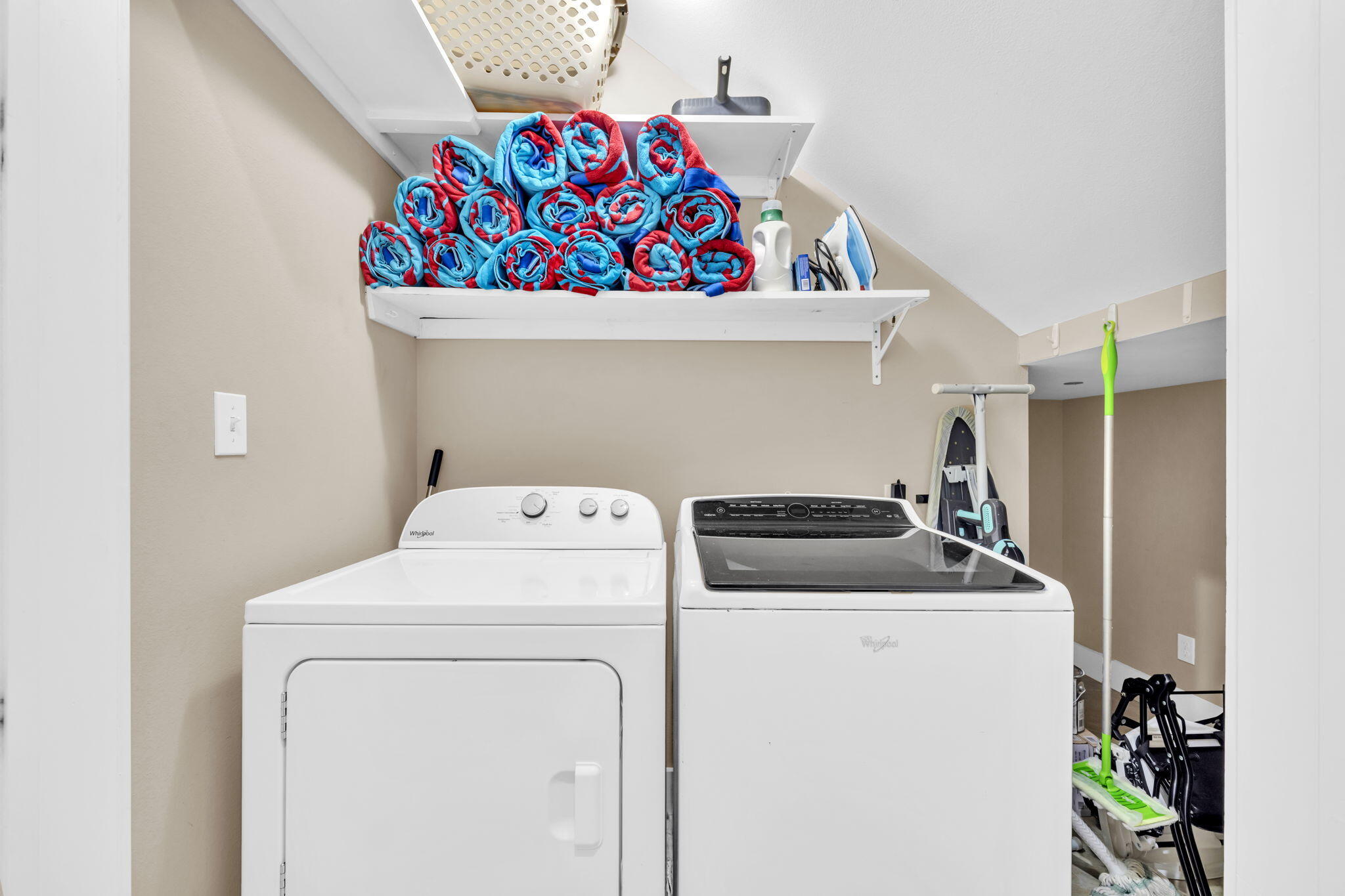 36 Moonlight Beach Lane Inlet Beach, FL 32461 - Photo 19 of 60 a utility room with dryer and washer