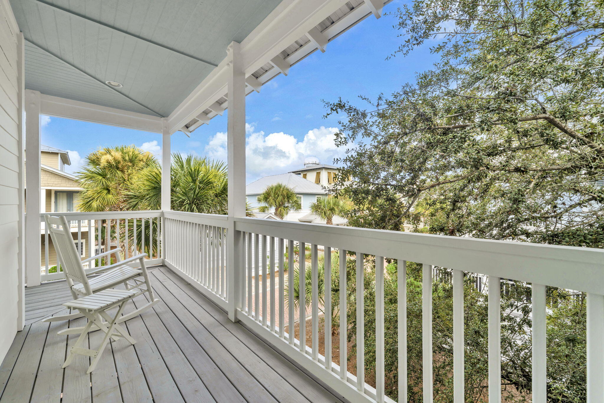36 Moonlight Beach Lane Inlet Beach, FL 32461 - Photo 26 of 60 a view of a balcony with wooden floor