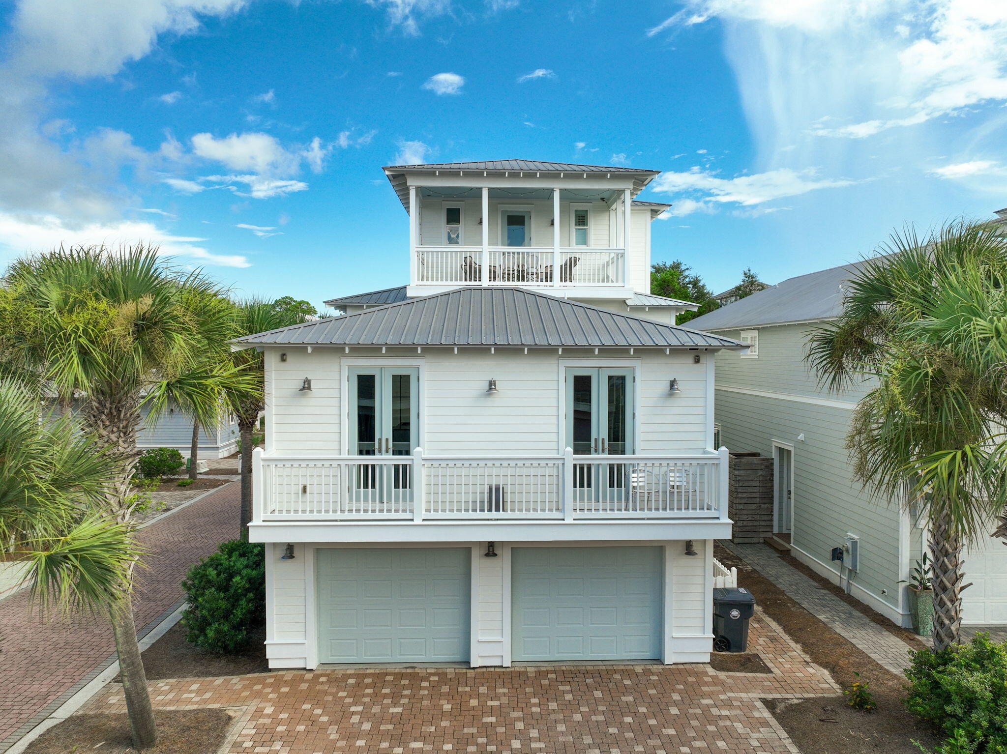 36 Moonlight Beach Lane Inlet Beach, FL 32461 - Photo 3 of 60 a front view of a house with a garage
