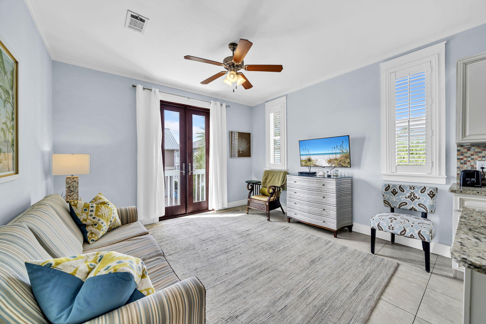36 Moonlight Beach Lane Inlet Beach, FL 32461 - Photo 39 of 60 a bedroom with furniture and a window