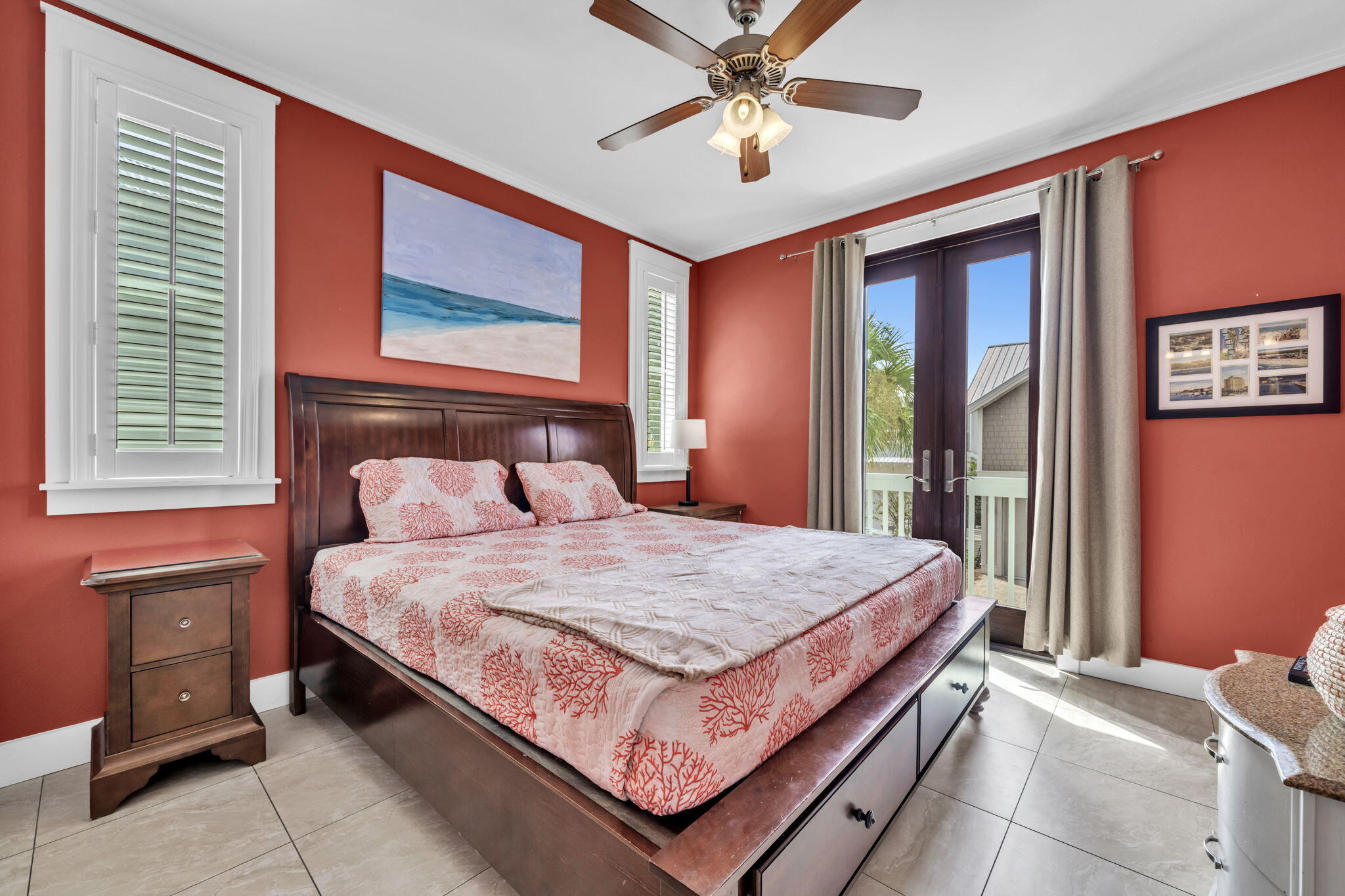 36 Moonlight Beach Lane Inlet Beach, FL 32461 - Photo 41 of 60 a bedroom with a bed and window
