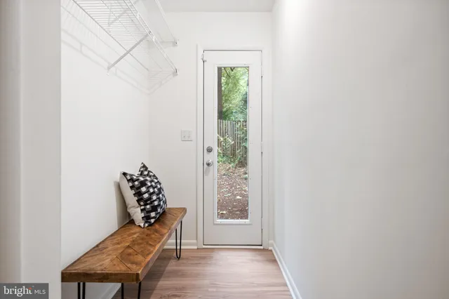 a view of a small space