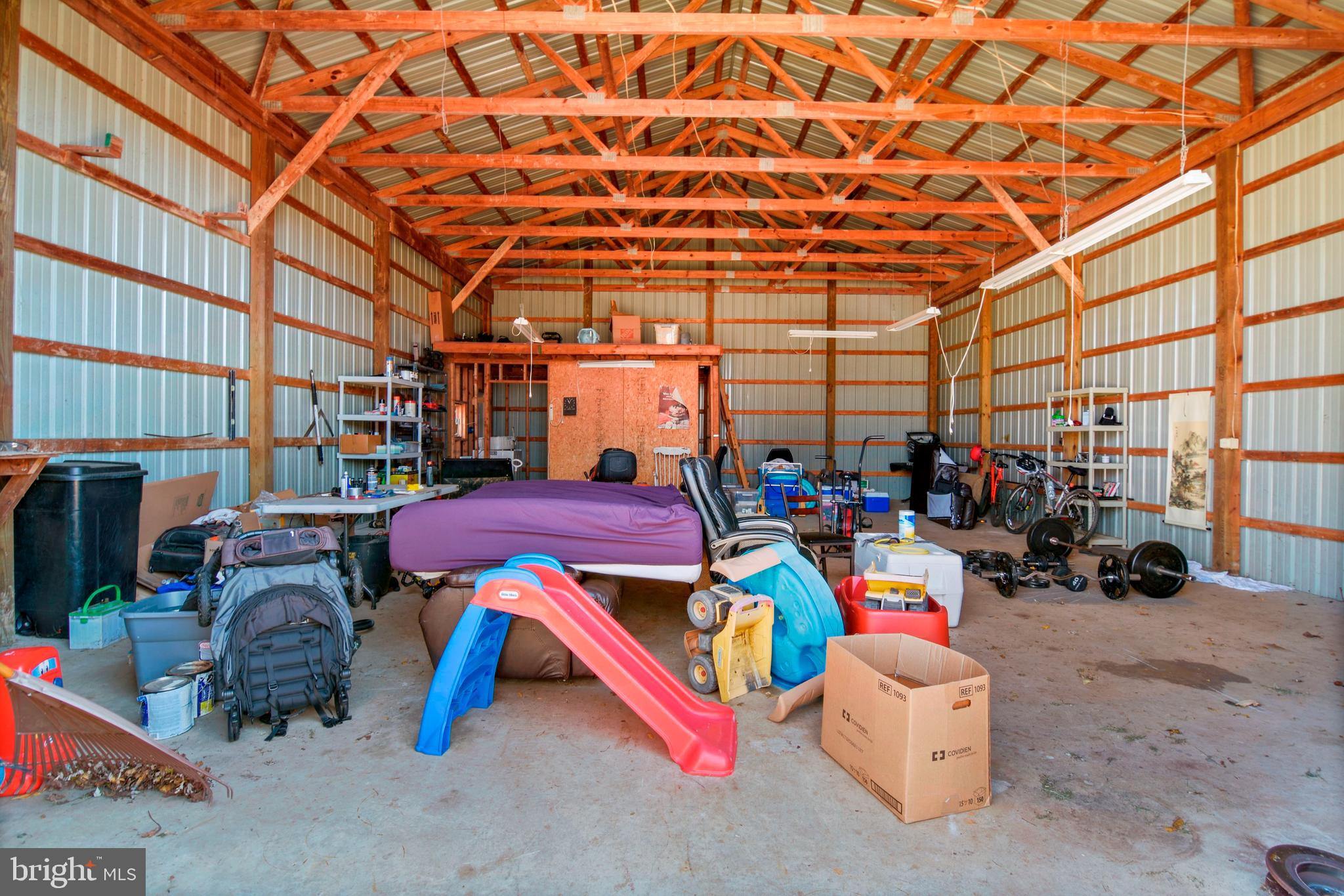 16221 Frederick Road Woodbine, MD 21797 - Photo 38 of 40 Storage Shed (interior)