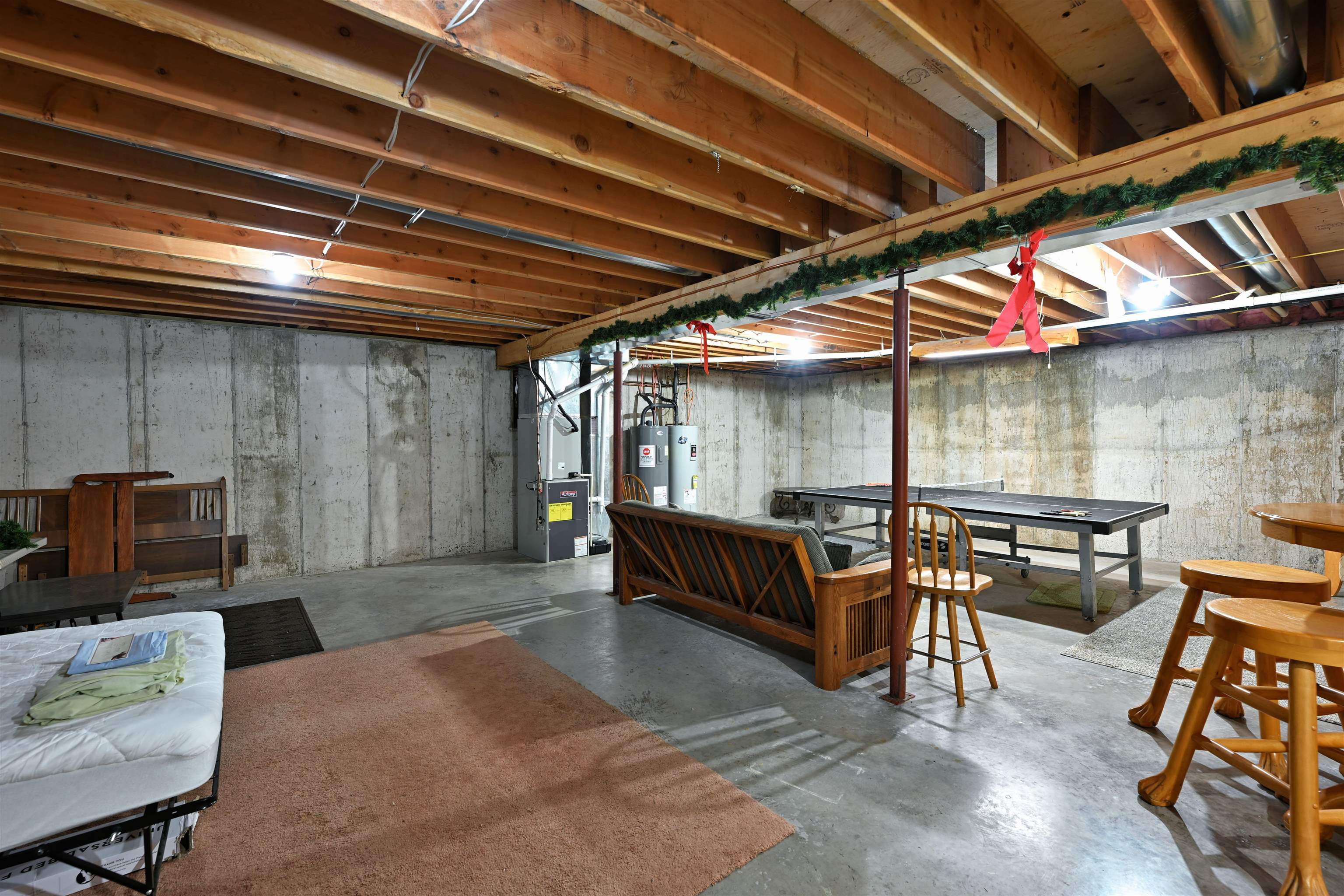 13672 East Short Road Gordon, WI 54838 - Photo 73 of 75 Unfinished basement with heating unit