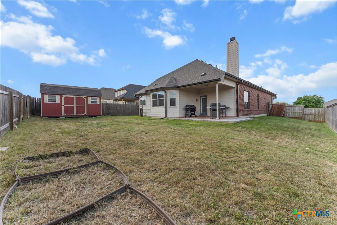 308 Kayla Street Troy, TX 76579 - Photo 6 of 32 a view of a house with a yard and sitting area