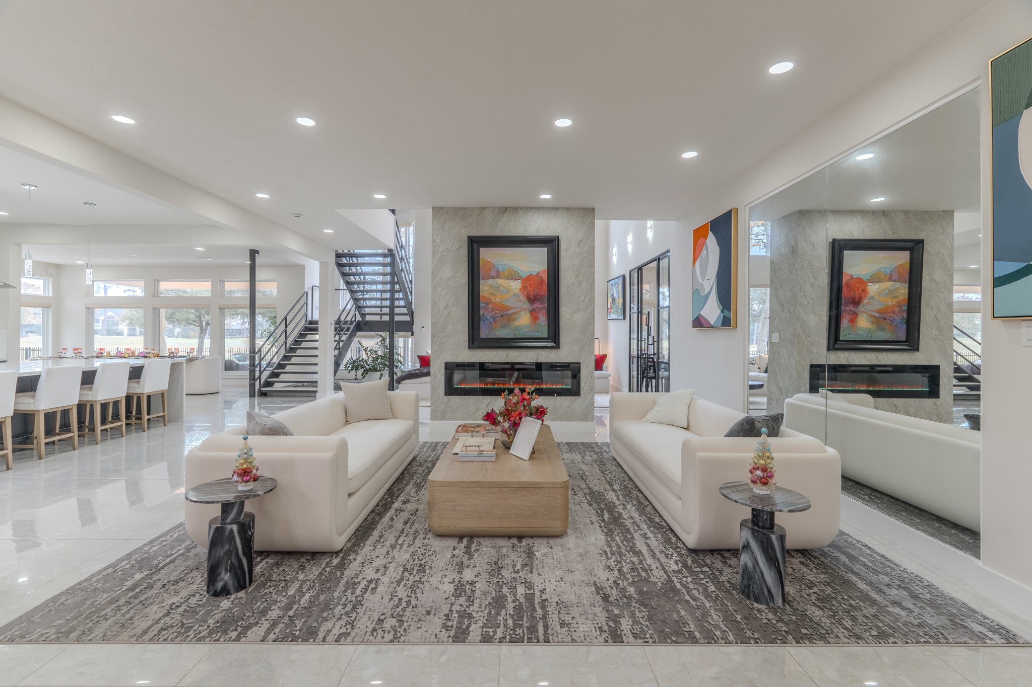 6510 Sussex Court Spring, TX 77389 - Photo 11 of 47 a living room with furniture and a flat screen tv
