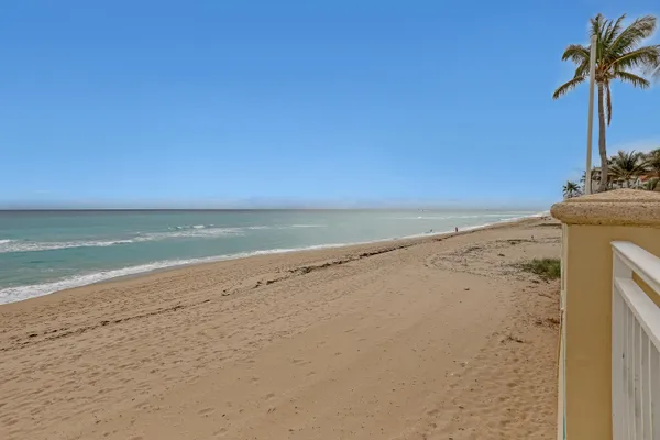 a view of beach and ocean