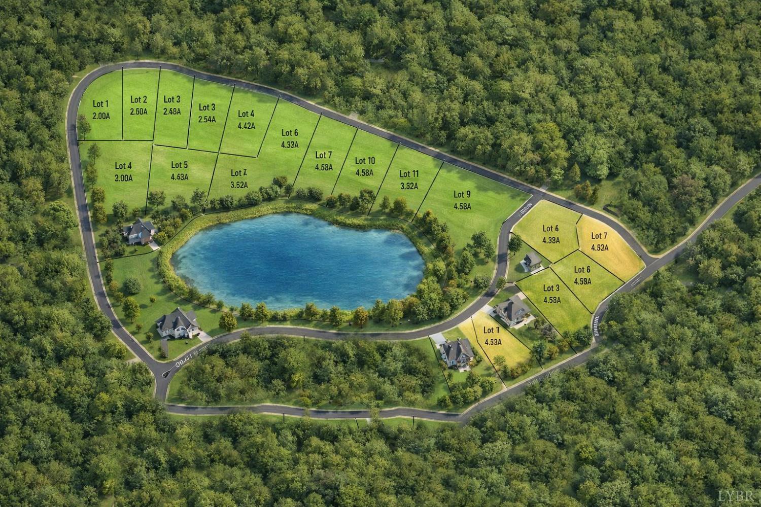 0 Izaak Walton Road Amherst, VA 24521 - Photo 2 of 6 2D Map Concept