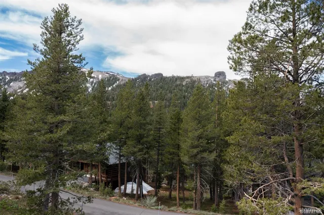 a view of a building with a trees
