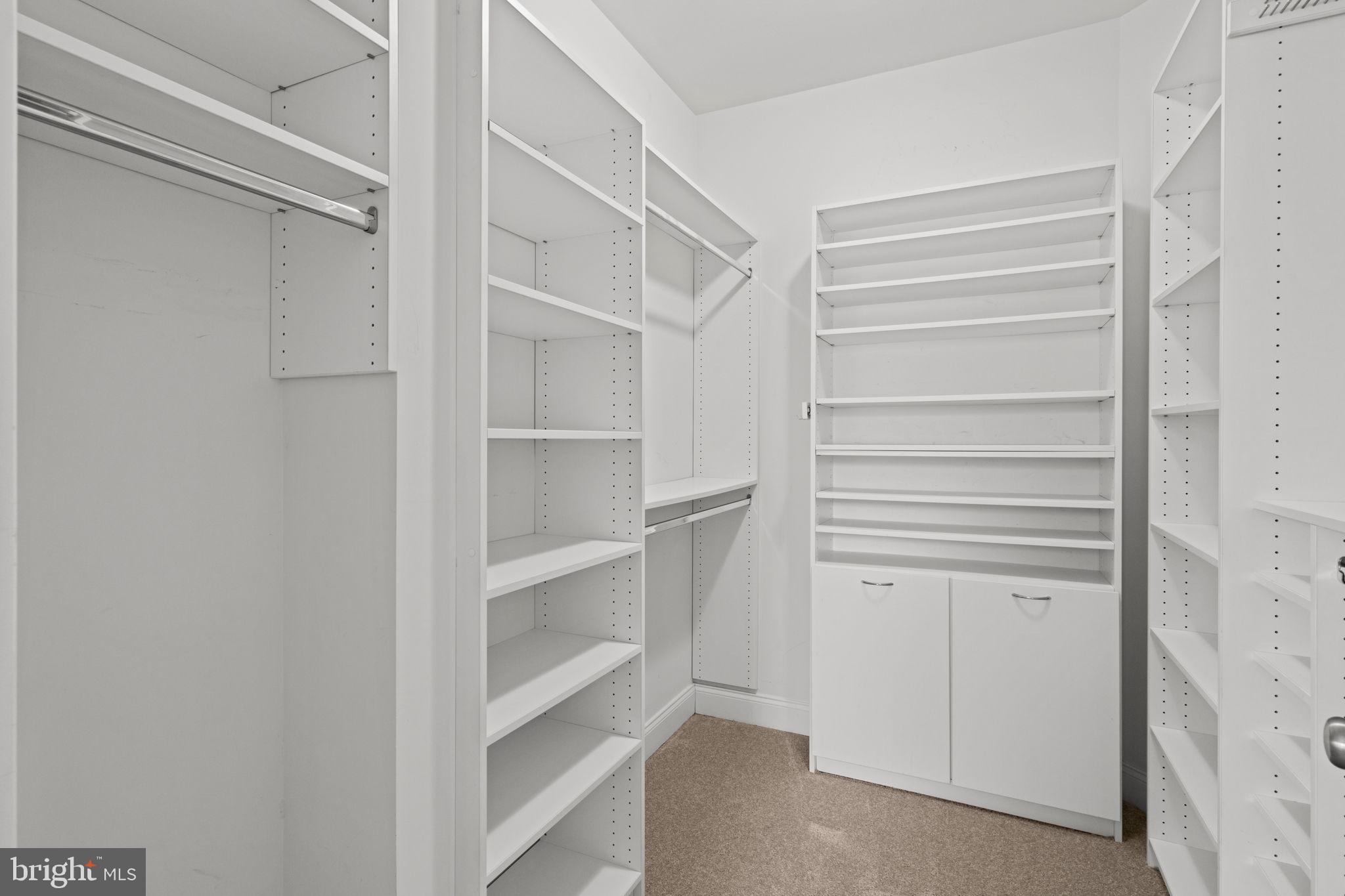 305 Captains Way Philadelphia, PA 19146 - Photo 34 of 63 a view of walk in closet with empty racks