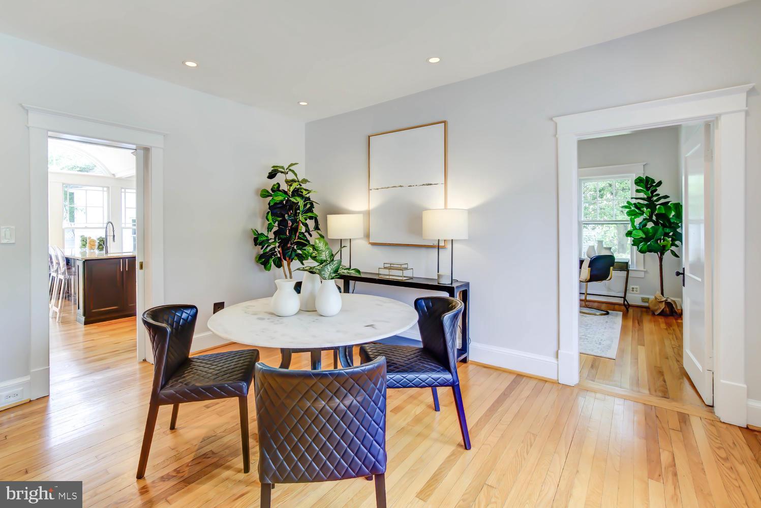 2900 Franklin Road Arlington, VA 22201 - Photo 16 of 75 Dining Room adjacent to the Kitchen w/pocket door)