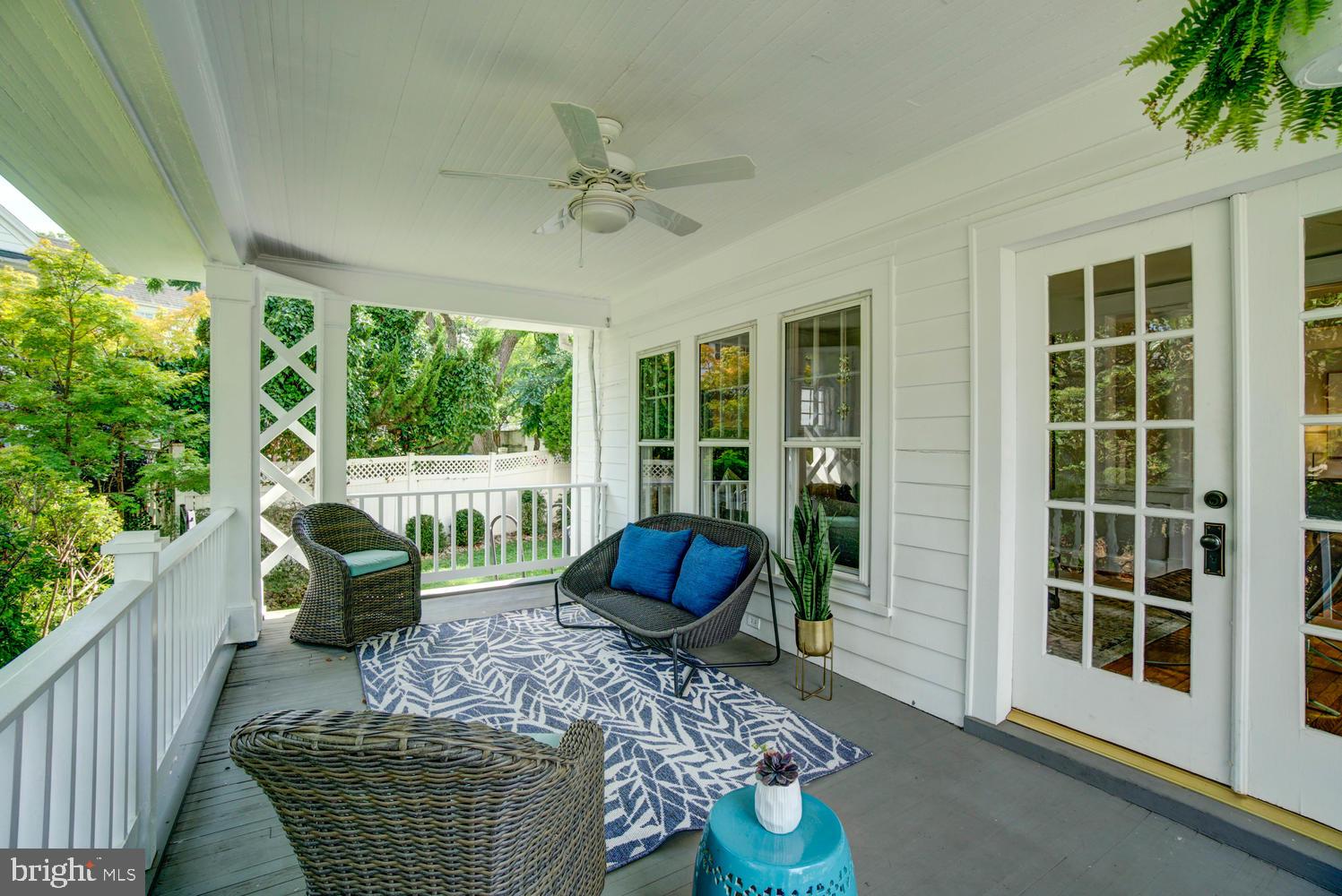 2900 Franklin Road Arlington, VA 22201 - Photo 61 of 75 Covered porch off the Living Room