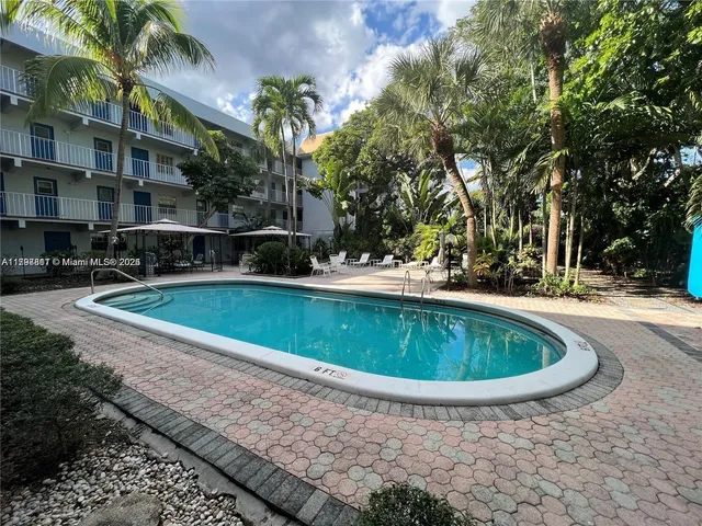 a view of outdoor space yard swimming pool and patio