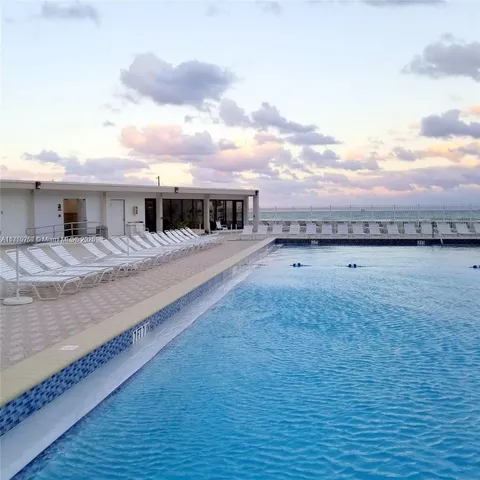 a view of a city with tall buildings