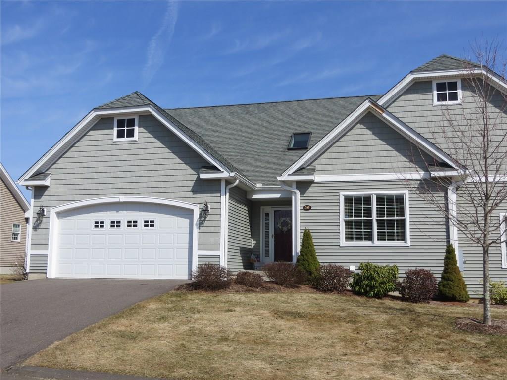 50 Buttonwood Road, Unit , Hebron, CT 06248 - Photo 1 of 1 a front view of a house with a yard