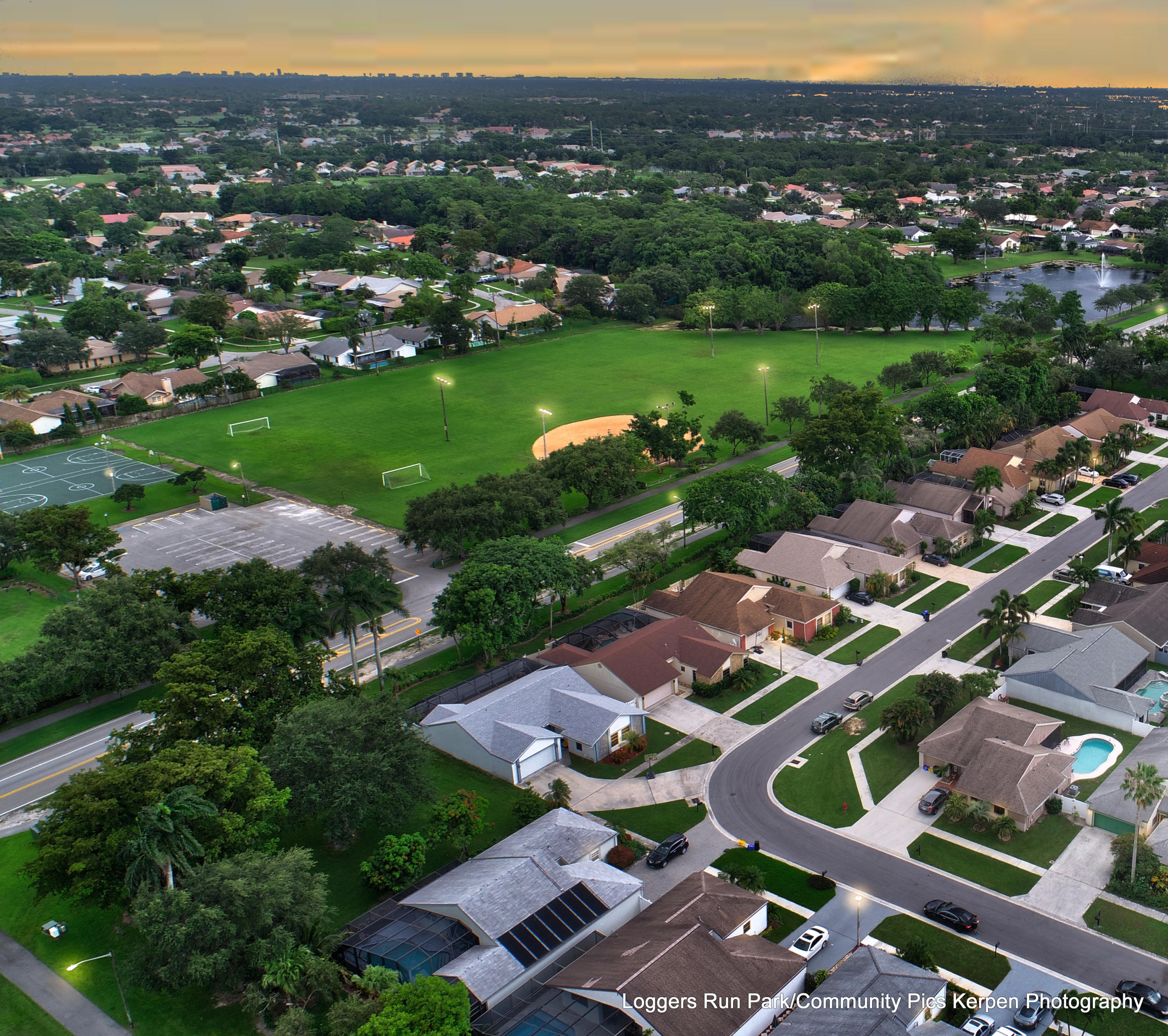 21080 Windemere Lane Boca Raton, FL 33428 - Photo 72 of 97 an aerial view of residential houses with outdoor space
