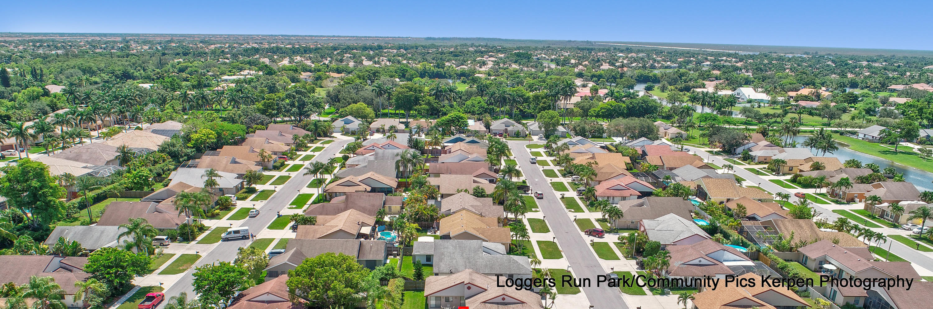 21080 Windemere Lane Boca Raton, FL 33428 - Photo 96 of 97 an aerial view of a city with lots of residential buildings