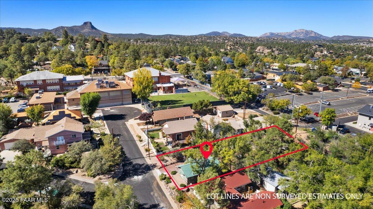 516 Coronado Avenue Prescott, AZ 86303 - Photo 23 of 28 Aerial - 516 Coronado Ave