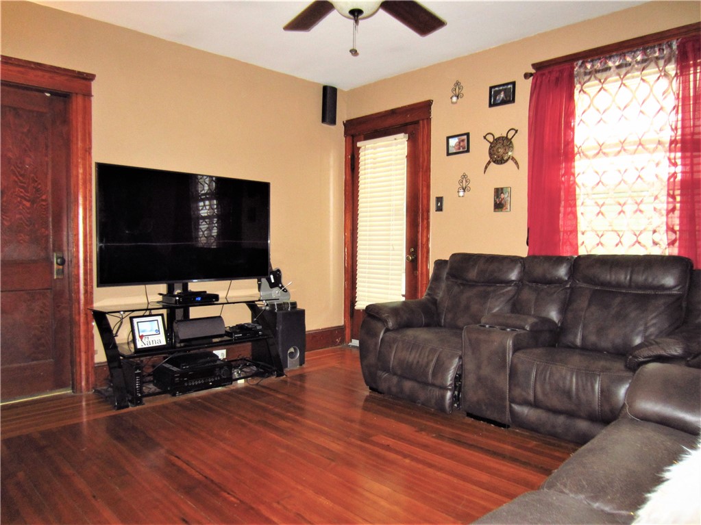40 Monroe Street Woonsocket, RI 02895 - Photo 13 of 27 Nice Spacious Living Room with Hardwood Floors