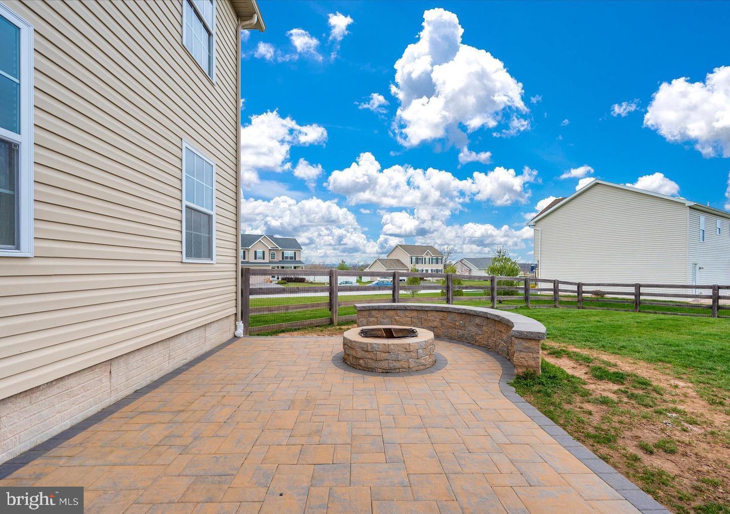 65 Crestview Lane Gettysburg, PA 17325 - Photo 30 of 38 Paver patio w/ firepit, fenced in yard