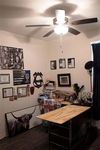 a room with furniture and window