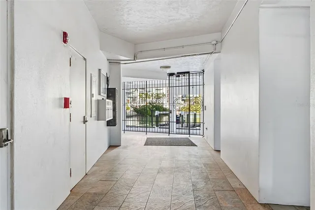 a front view of a building with lake view