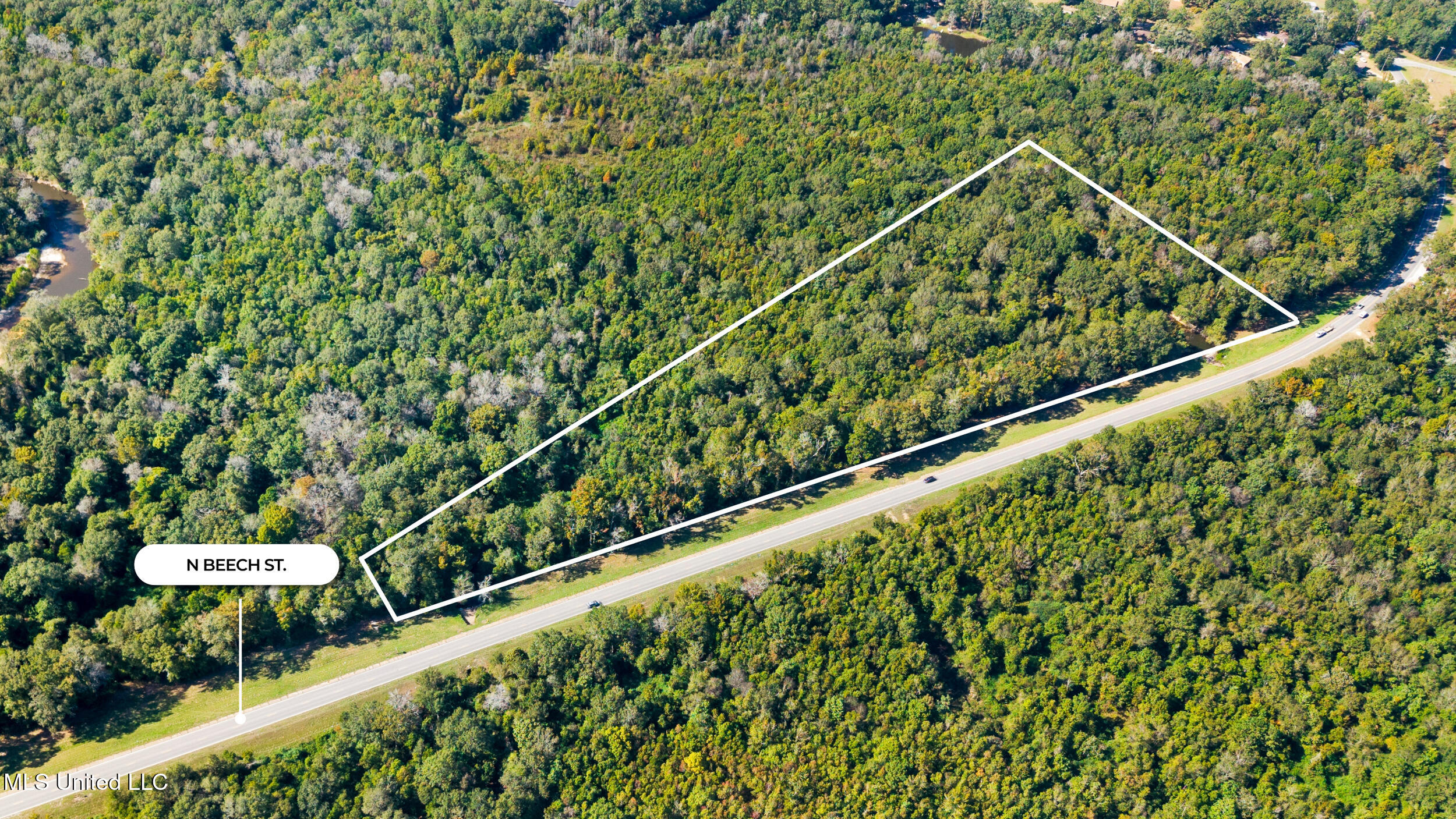 North Beech Street Picayune, MS 39466 - Photo 12 of 23 aerial 1 marked-2