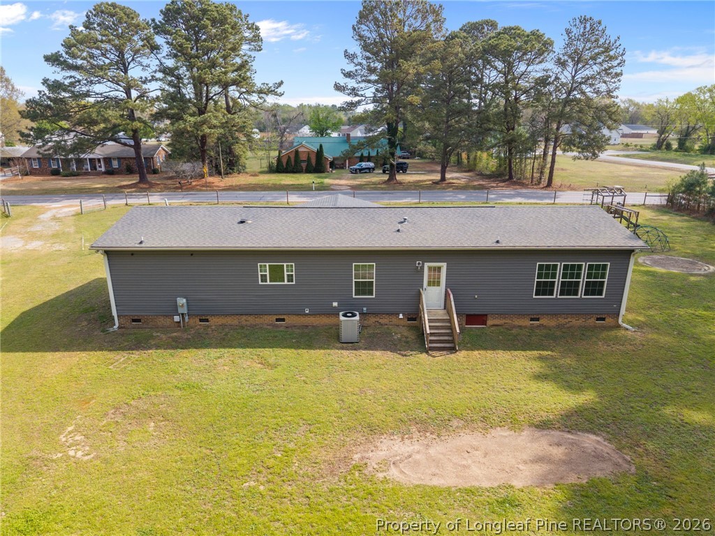 2252 Old Stage Road South Erwin, NC 28339 - Photo 45 of 47 a view of a house with pool and a yard