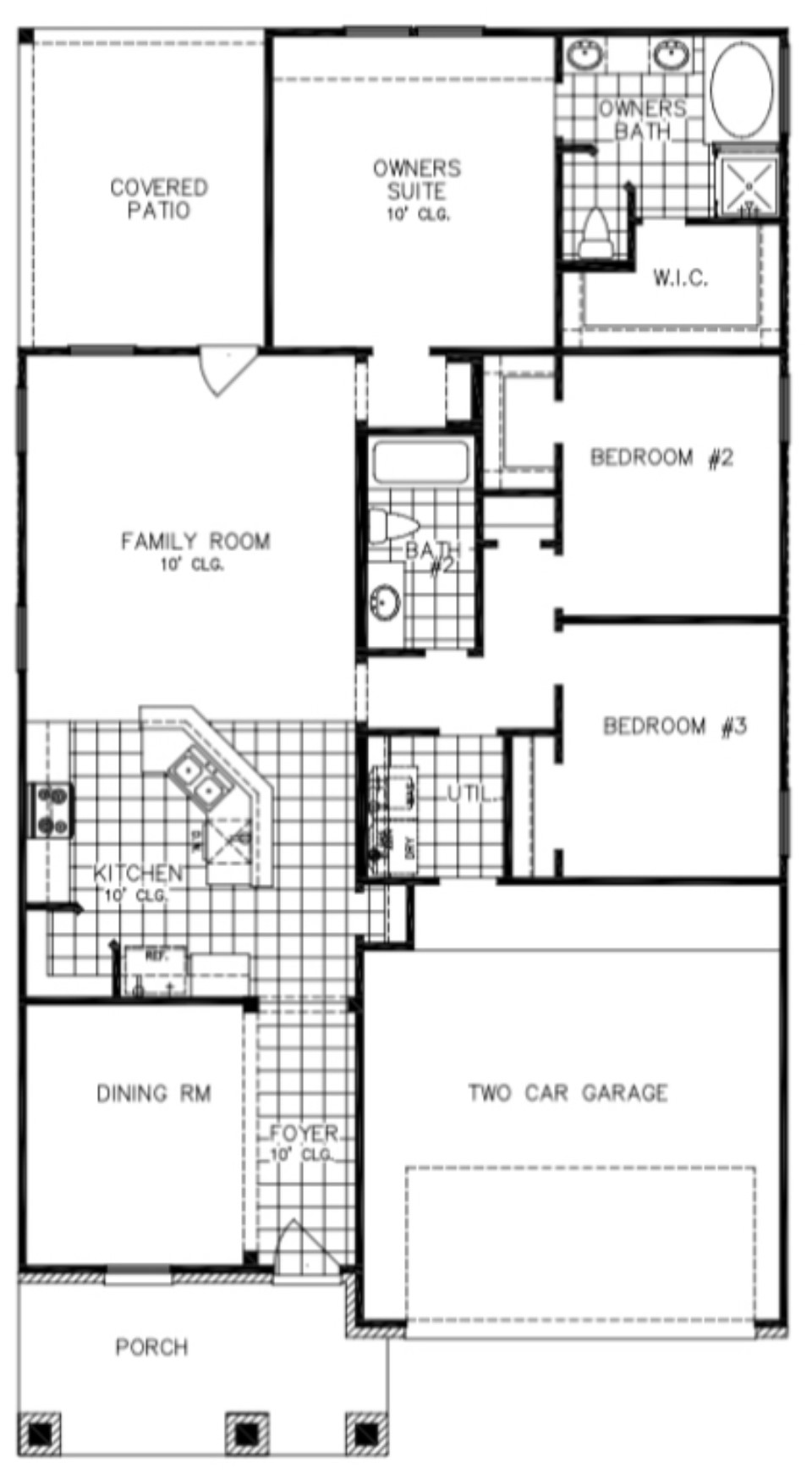 3029 Drew Winters, TX 79567 - Photo 5 of 5 Floor Plan
