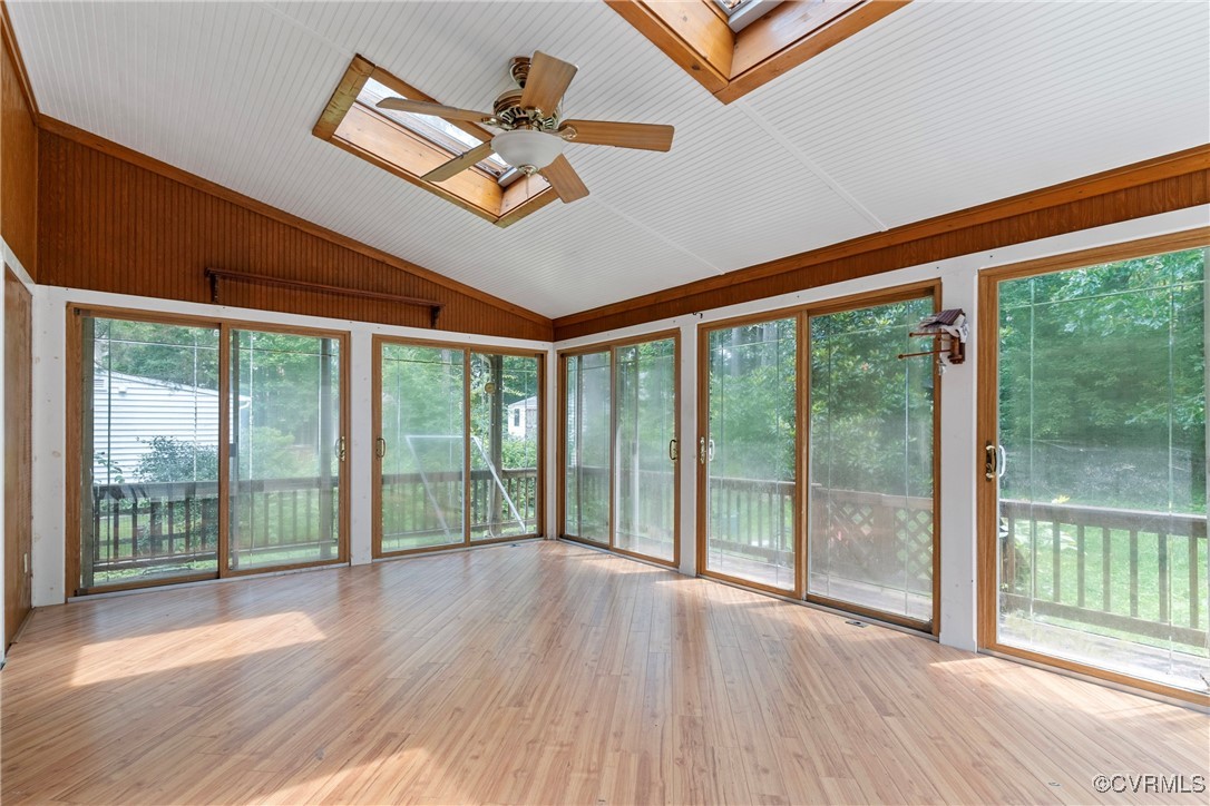 3125 Nahant Road Midlothian, VA 23112 - Photo 15 of 36 a view of a room with wooden floor fan and a large window