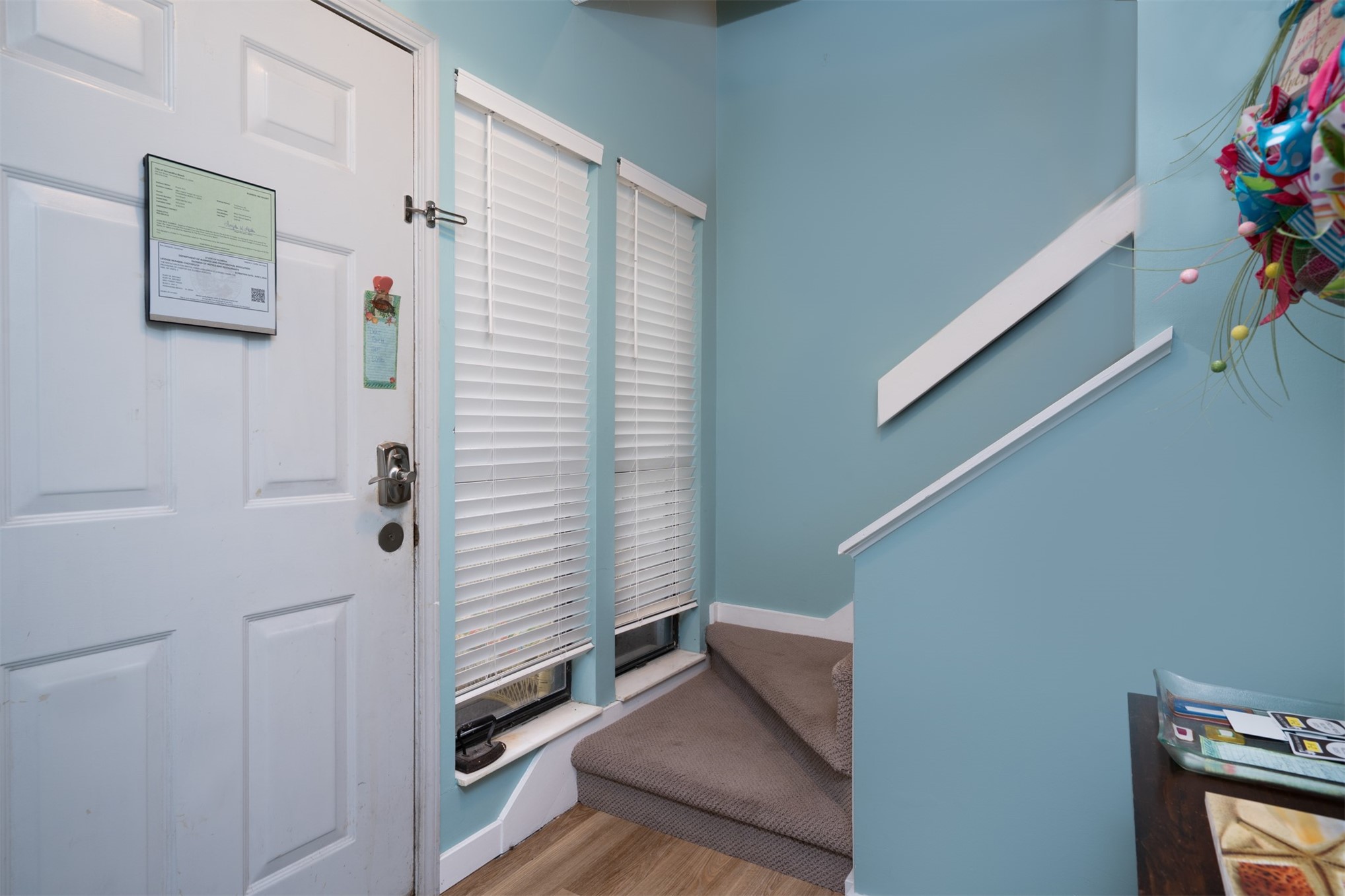 2892 Forest Ridge Drive, Unit V2 Fernandina Beach, FL 32034 - Photo 16 of 32 a view of an entryway with wooden floor
