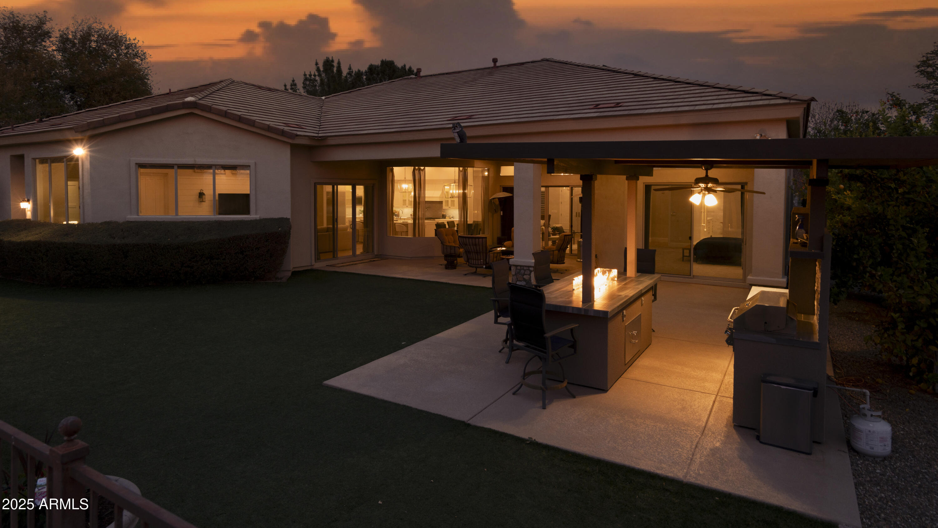 56 South Prairie Road Gilbert, AZ 85296 - Photo 57 of 59 Ground Twilight - 56 S Prairie Rd-5