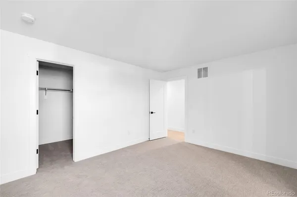 a close view of closet