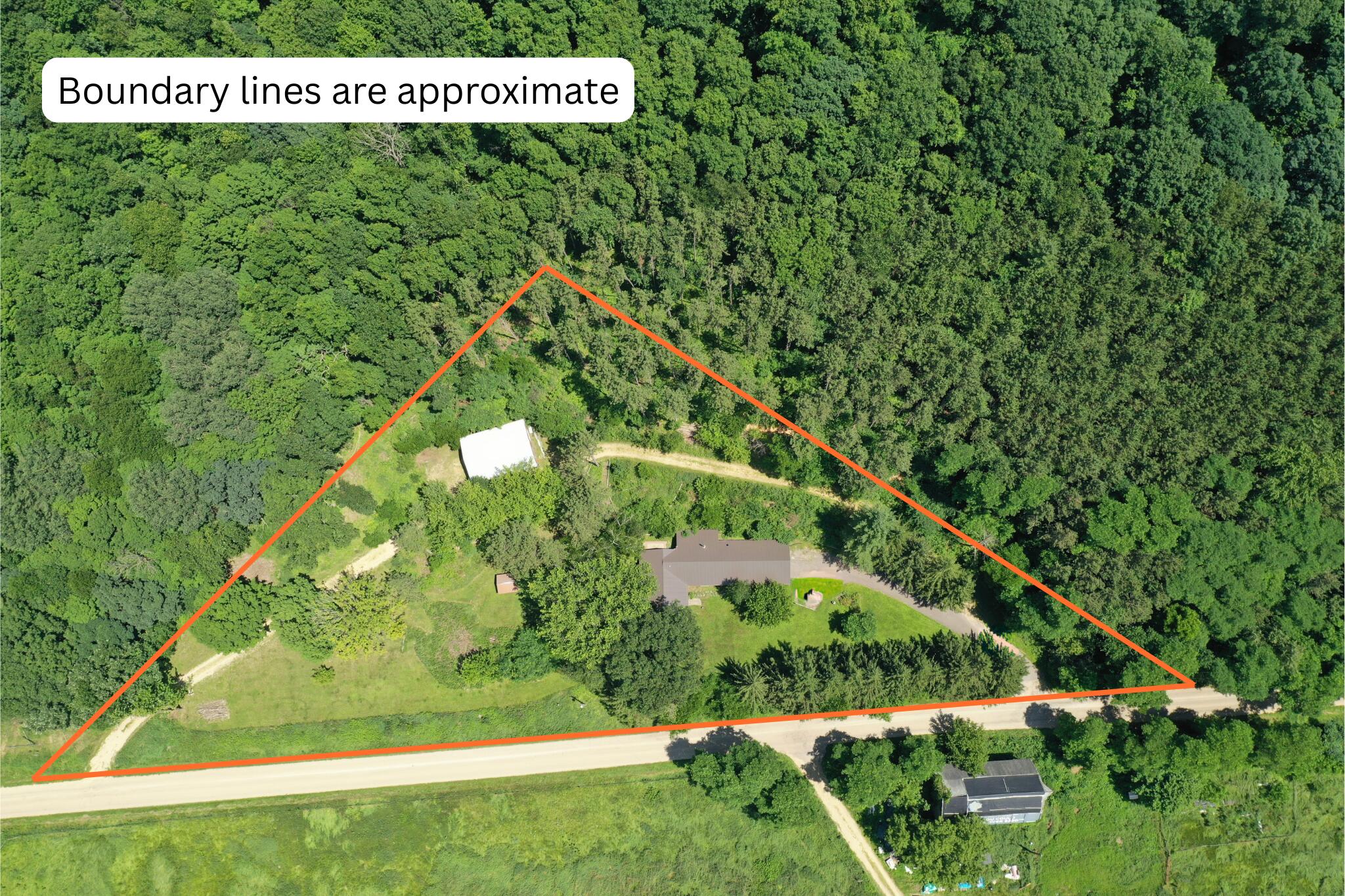 E13992 Jug Creek Road Stark, WI 54639 - Photo 44 of 47 Boundary lines