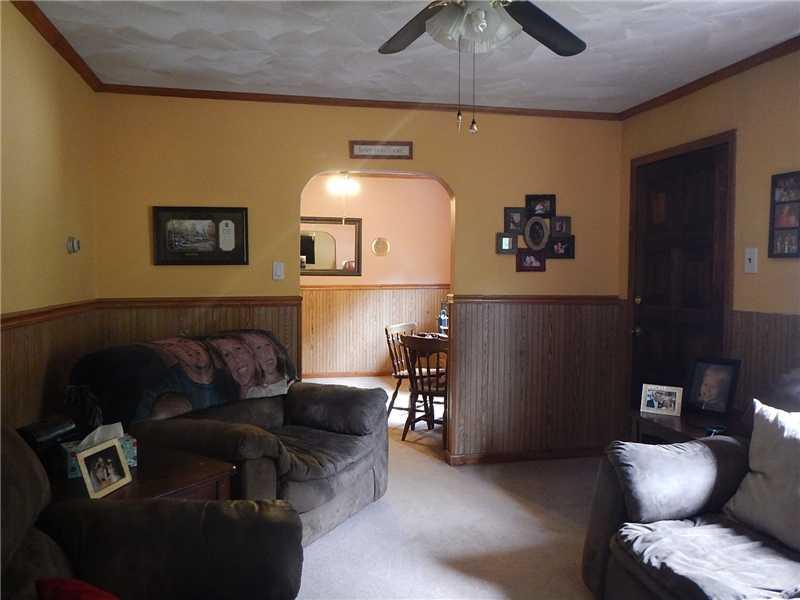 1520 Edgewood Road Beaver Falls, PA 15010 - Photo 7 of 17 Living Room. Another view of the living room that s open to the dining room