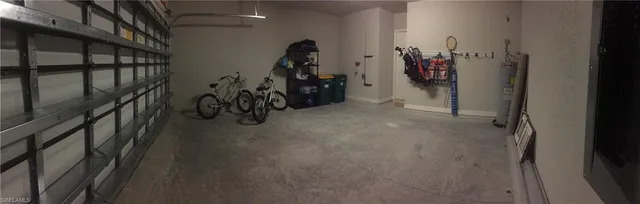 a view of a storage room