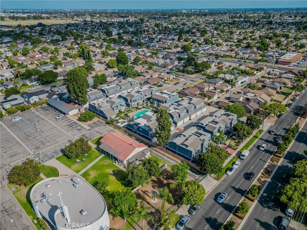 14738 Pioneer Boulevard Norwalk, CA 90650 - Photo 9 of 72 an aerial view of a house with a outdoor space