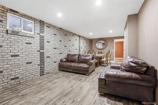 a view of a yard with table and chairs