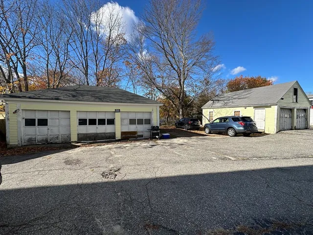 a car parked in front of house