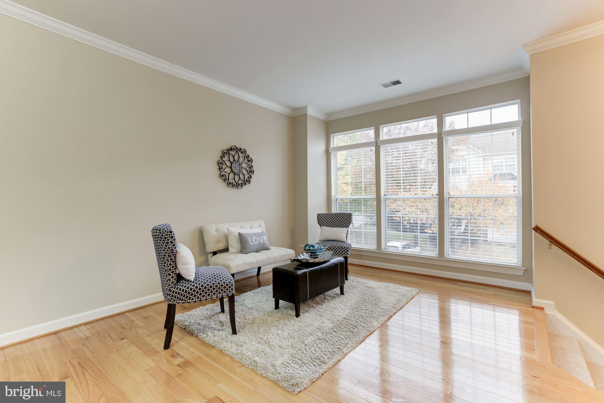 47692 Woolcott Square Sterling, VA 20165 - Photo 5 of 30 Living room with tone of natural light