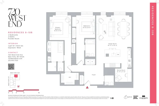 $3,550,000 | 720 West End Avenue, Unit 8B | Upper West Side