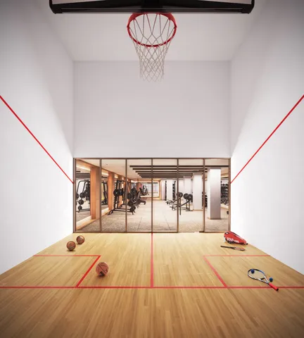 a room with natural light