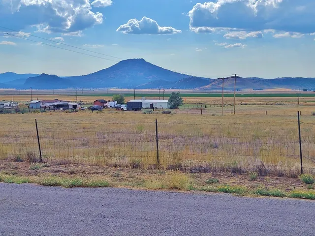 a view of a terrace with a lake view
