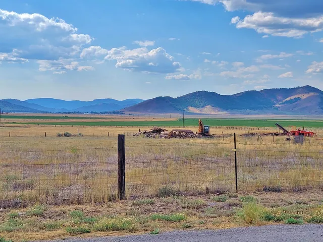 a view of a lake with a mountain