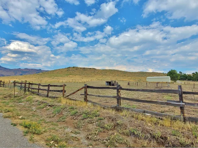 a view of an ocean with beach