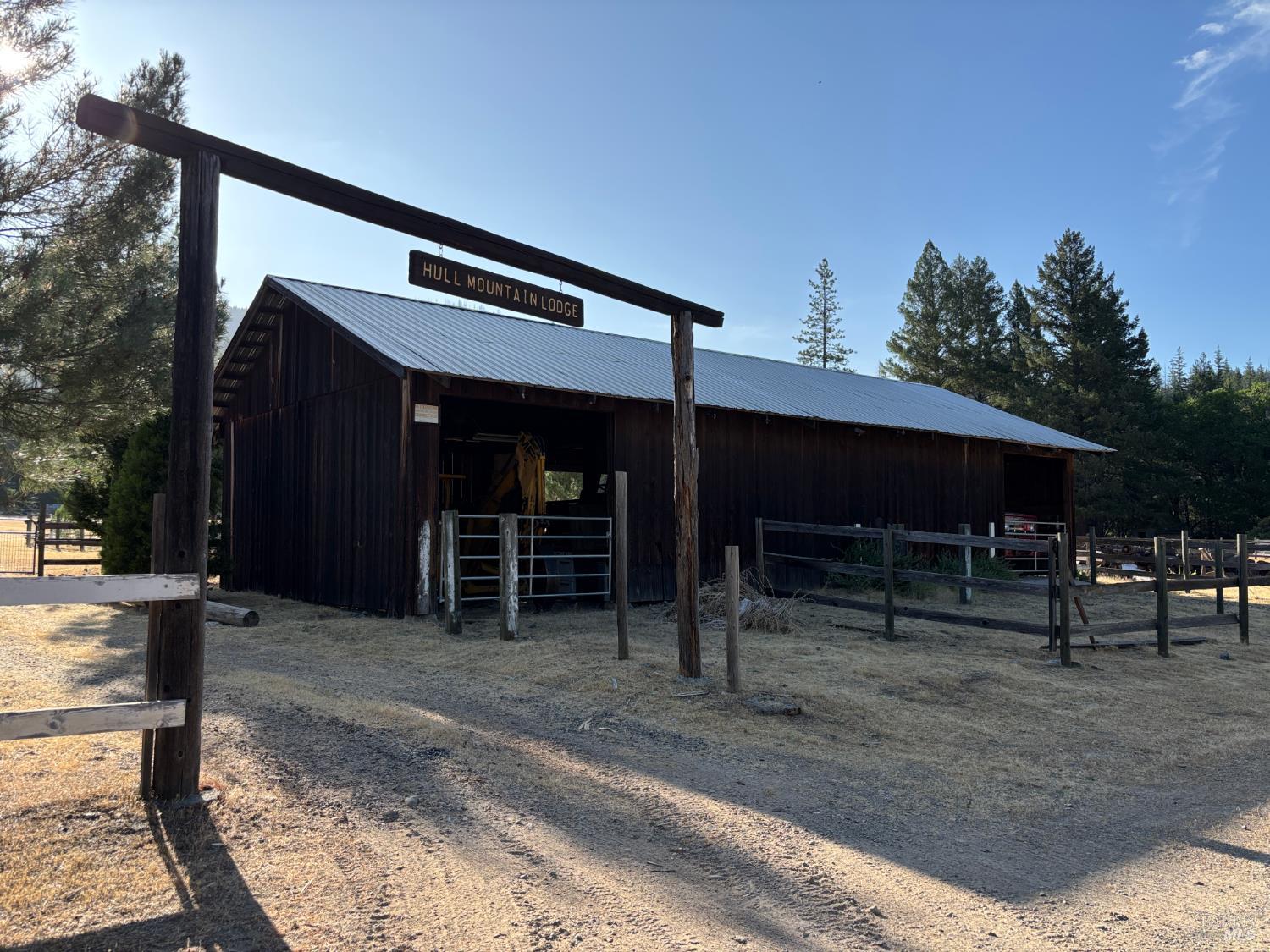 30518 Rodeo Road Potter Valley, CA 95469 - Photo 26 of 35 a view of a house with a yard and furniture