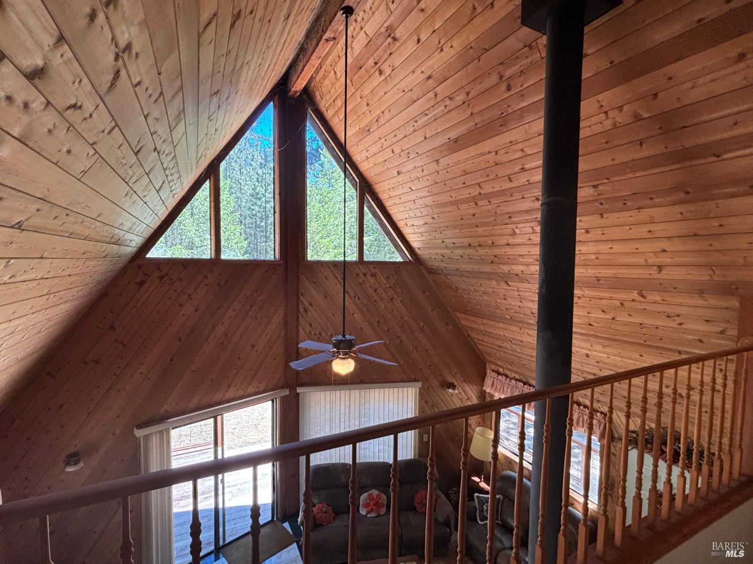 30518 Rodeo Road Potter Valley, CA 95469 - Photo 8 of 35 a view of balcony with wooden floor and fence