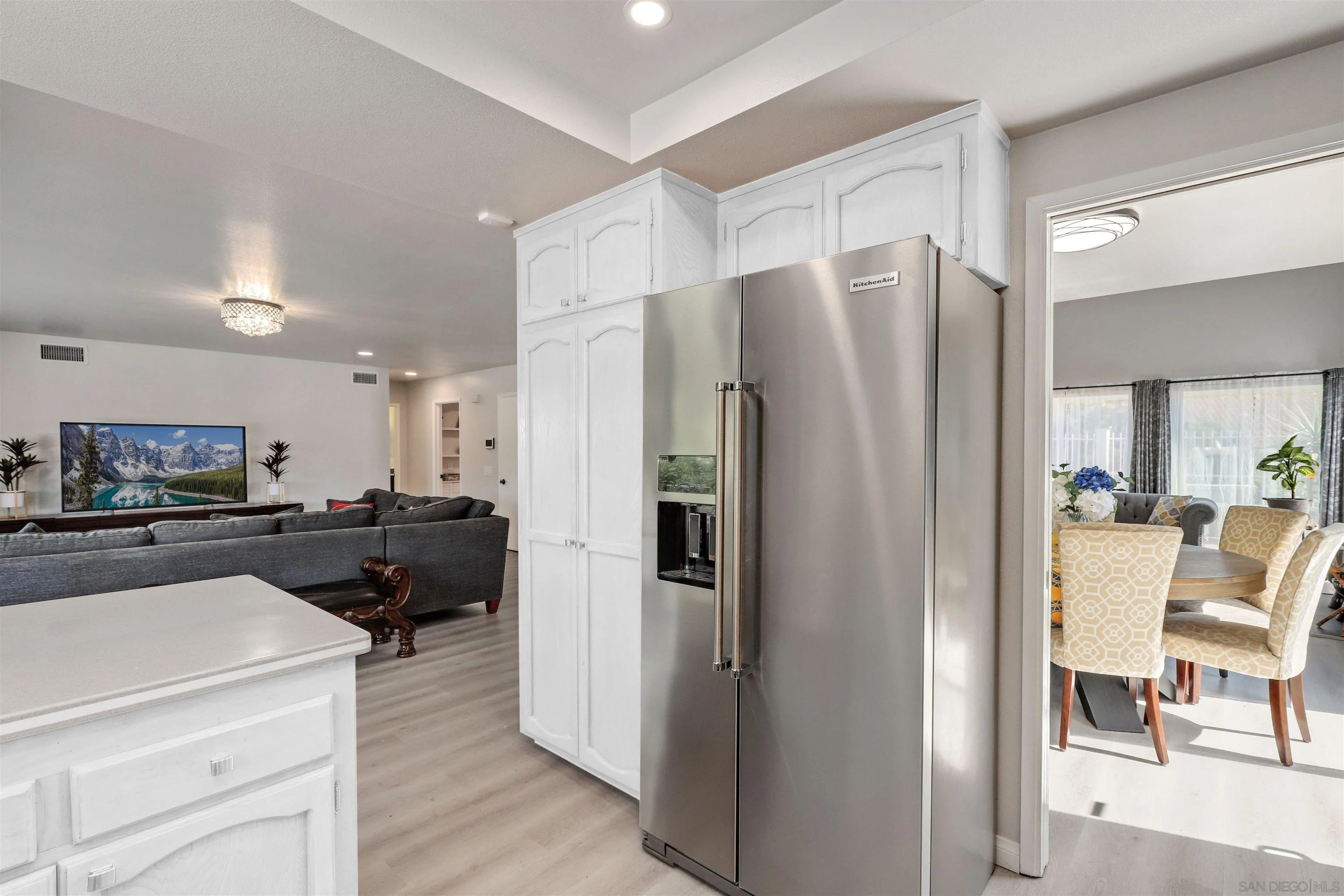 12496 Bodega Road San Diego, CA 92128 - Photo 6 of 44 a view of a kitchen from a living room