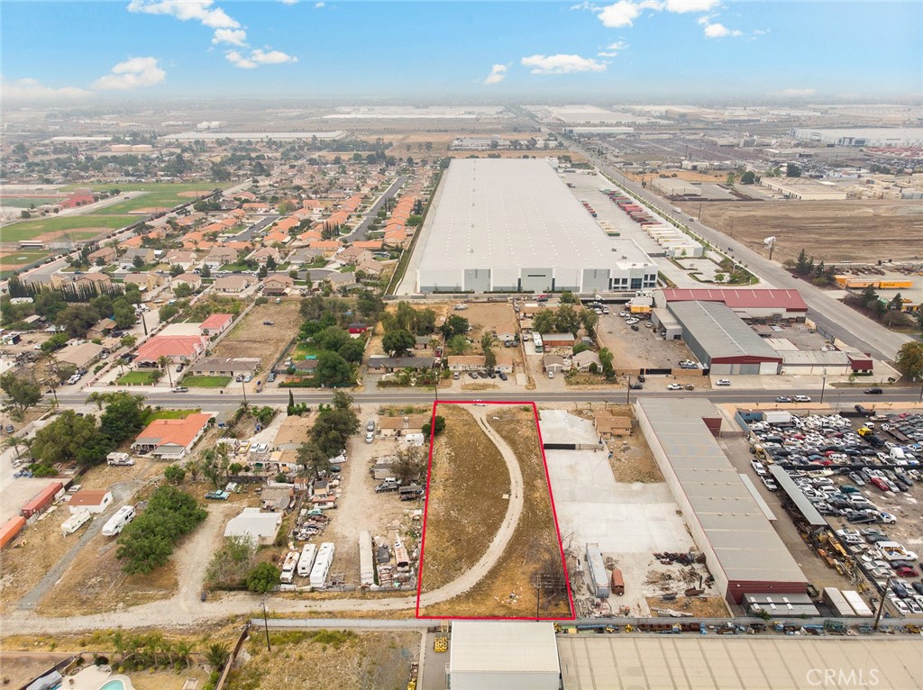 0 West Persimmon Avenue Rialto, CA 92377 - Photo 10 of 31 an aerial view of residential houses with outdoor space