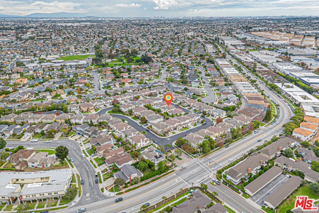 23208 Maple Avenue Torrance, CA 90505 - Photo 62 of 62 an aerial view of residential houses with outdoor space
